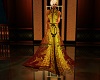 MRC Gold Long Dress