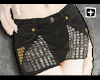 [+]Dark Studded Shorts|F