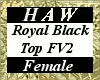 Royal Black Top FV2
