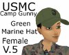 Green Marine Hat V5 fema