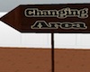 Changing Area Sign