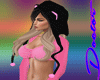 Pink Kitty Hood & hair