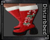 ! Candy Cane Boots