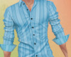 Light Blue Striped Shirt