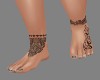!R! Tattoo Feet Gray