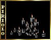 Candles-Black & Silver I