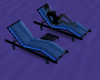 couple beach chairs