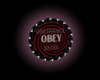 *K* Animated Obey Sign
