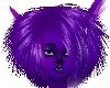 Purple Butterfly Hair