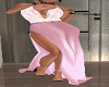 Elegant Pink Gown Dress