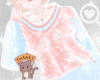 Cute Hearts Sweater ♡