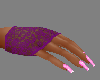 RW*Lace Gloves Purple