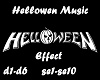 Helloween music effect