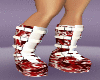 [WOLF] Blood Splat Boots