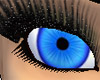 intense blue eyes