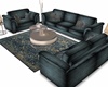 C- Sofa Set Blue