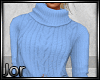 *JJ* Torn Sweater Blue