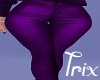 Purple Glossy Jeans
