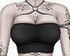Goth Top+Tattoos