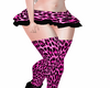 Pink Cheetah Skirt +Th's