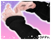 ♡ warmers | black