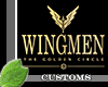 The Wingman | wall brand