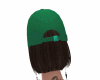 Cap + Hairs  Green