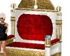 Gold and pearl throne