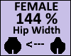 Hip Scaler 144% Female