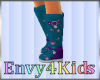 Kids, Purple Teal Boots