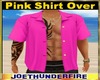 Over Pink Shirt