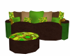 GreenBrown Couch/Poses