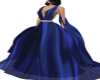 Formal Blue N Gold Gown