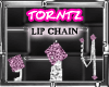 (T) Lip Chain * Purple