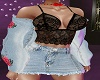 Denim w/Roses RL B Lace