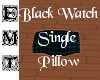 EMT Black Watch Pillow