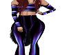 blue n black fancy top