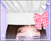 Cute chef hat pink