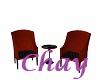 R&B Chairs w/table