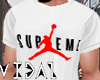 (M) Shirt Supreme+Jordan