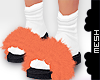 ! MH Fuzzy Slipper+Socks