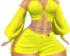 SB Ylw Top Shorts