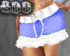 BDD Blue Ruffle Skirt