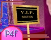 P4F VIP Club Party Sign