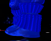 FG~ Peer Blue Fur Boots