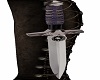 Boot Knife Purple Ani