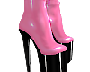 Bubblegum PVC Heels 3