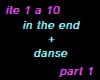 in the end +danse
