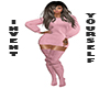 MLe Pink Sweater boots