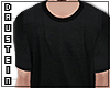 d|PS Basic Black T-shirt